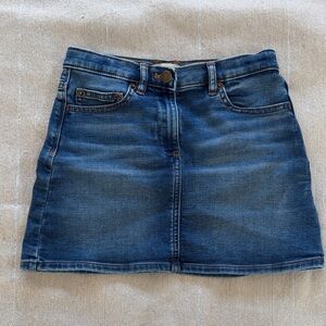 J. Crew Classic Blue Denim Skirt size 8